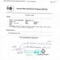Amir-hossein-bone-document-iran-stem-cell-donor
